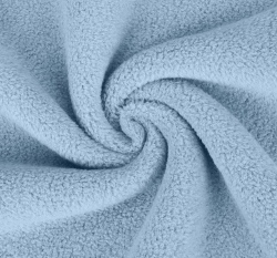 Fleece antipilling jednobarevný světle modrý 