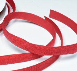 Suchý zip 20 mm červený