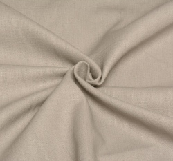 Len oděvní světle šedý