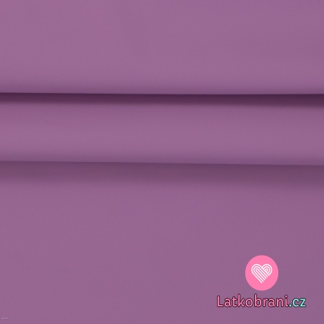 Pláštěnkovina jednobarevná lila