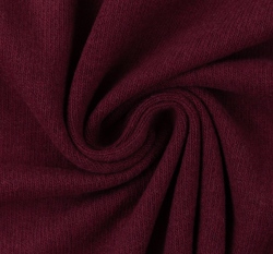 Italská pletenina, počesaná světlá bordó