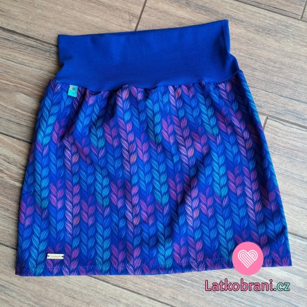 Softshelová sukně na zimu