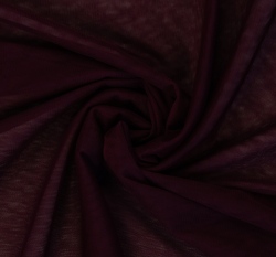 Jemný tyl tmavý bordó