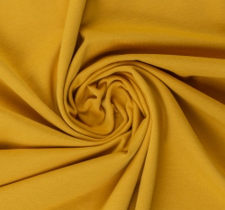 Jednobarevný úplet hořčicový do studena