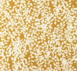 Viskóza větvičky s listy na hnědé okrové 