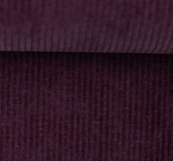 Elastický manšestr fialový 