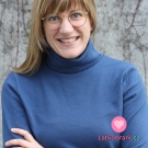 Úplet šikmé proužky vínový 