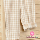 Dvojitá gázovina / mušelín růžová kostka, oboustranná