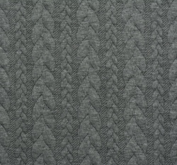 Pletenina copánky šedé