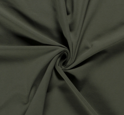 Úplet jednobarevný khaki zelený