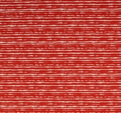 Úplet potisk nepravidelný červený proužek na bílé