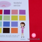 Dvojitá gázovina / mušelín červený