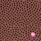 Teplákovina potisk klubíčka na vínovém podkladu se vzorem rybí kosti