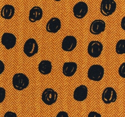 Teplákovina potisk klubíčka na cihlovém podkladu se vzorem rybí kosti