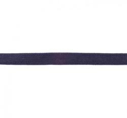 Bavlněná plochá šňůra tmavě modrá