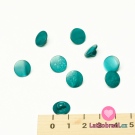 Knoflík lesklý, petrolejový