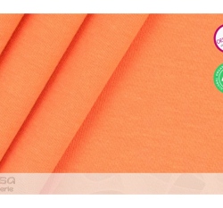 Úplet BIO bavlna - Oranžová