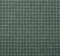 Bavlněný flanel kostička zelená