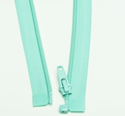 Zip spirálový dělitelný mintový 50cm