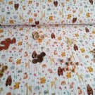 Mix knoflíčků mezi lesními zvířátky