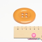 Knoflík mega velký neonově žlutý