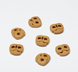 Brzdička dvojcestná 20x20mm Žlutá hořčice