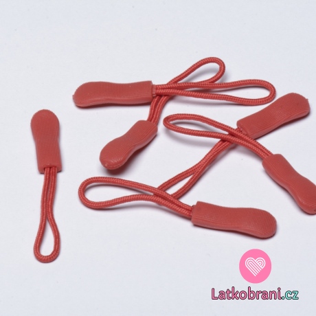 Poutko na jezdce Červená světlá