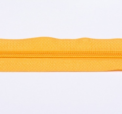 Metrážový zip spirálový 5 mm Žlutá
