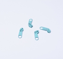 Jezdec k metrážovému zipu 3 mm Mint