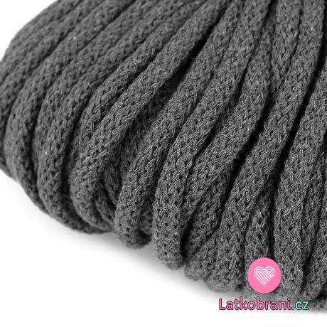 Šňůra BA Ø 5mm šedá