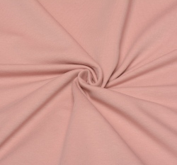 Jednobarevná teplákovina starorůžová