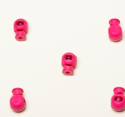 Brzdička s jedním otvorem růžová