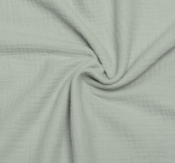 Dvojitá gázovina / mušelín šedý