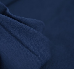 Jednobarevná teplákovina tmavě modrá 290g