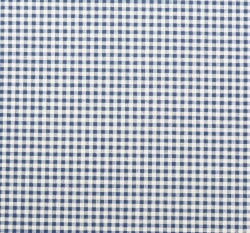 Bavlněné plátno folklorně modro - bílé kostičky