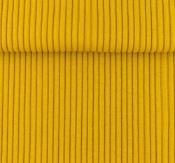 Náplet žebrovaný okrový 