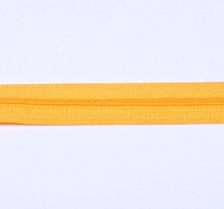 Metrážový zip spirálový 3 mm Žlutá