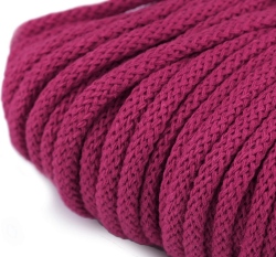 Šňůra BA Ø 5mm vínová tmavá