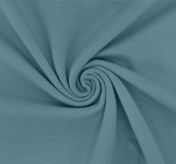 Jednobarevný úplet modrý jeans 