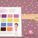 Úplet rozházený bílý puntík na starorůžové 160 g