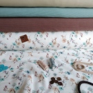 Mintová kytice na smetanove