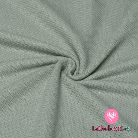 Pletenina, svetrovina šedá 