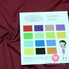 Viskóza strečová, jednobarevná bordó