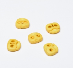 Brzdička dvojcestná 20x20mm Žlutá