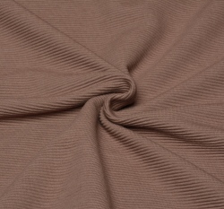 Jednobarevný žebrovaný úplet (ottoman) starobordová