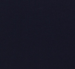 Jednobarevný, oboulícní bavlněný úplet granátově modrý