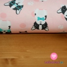 Teplákovina buldočci na růžové