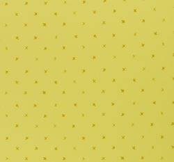 Úplet potisk křížky na žluté