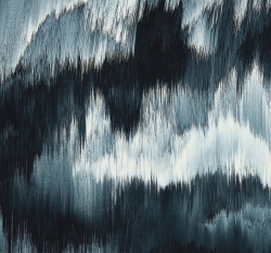 Viskóza potisk modrý 