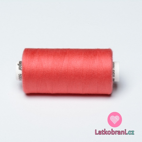 Nitě Hagal - korálová 500m (14x2)